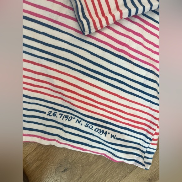 Lilly Pulitzer Stripe Modal Cotton Loose Fit Pullover Size Small - Picture 7 of 11